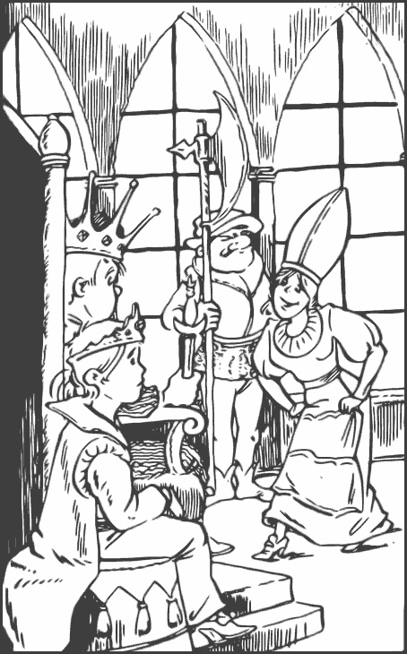 Иллюстрация к книге — Джон Нил. Дженни Джик в Стране Оз. Лаймен Фрэнк Баум. Королева Зикси из страны Икс [i_016.jpg]