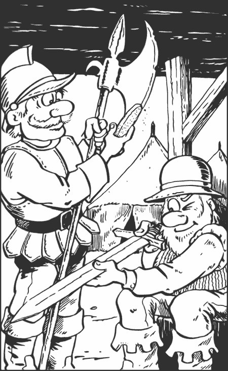 Иллюстрация к книге — Джон Нил. Дженни Джик в Стране Оз. Лаймен Фрэнк Баум. Королева Зикси из страны Икс [i_032.jpg]