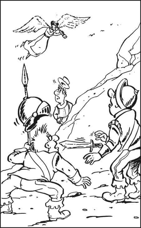 Иллюстрация к книге — Джон Нил. Дженни Джик в Стране Оз. Лаймен Фрэнк Баум. Королева Зикси из страны Икс [i_035.jpg]