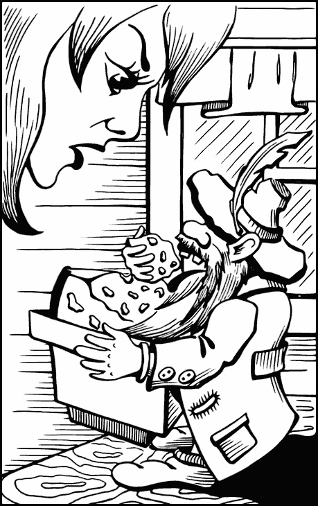 Иллюстрация к книге — Джон Нил. Дженни Джик в Стране Оз. Лаймен Фрэнк Баум. Королева Зикси из страны Икс [i_047.jpg]