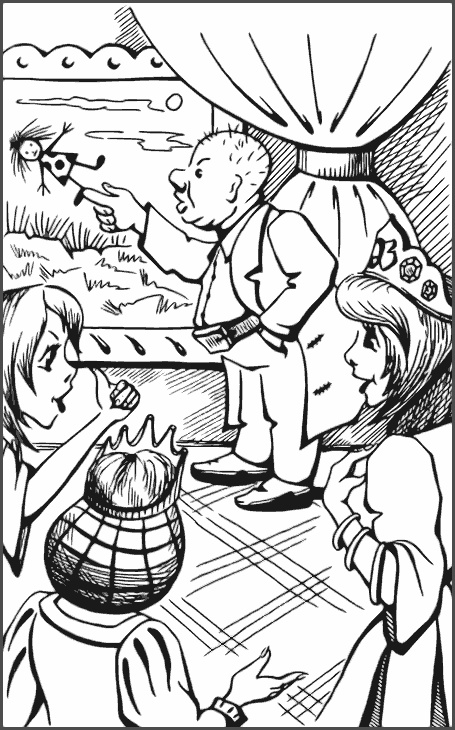 Иллюстрация к книге — Джон Нил. Дженни Джик в Стране Оз. Лаймен Фрэнк Баум. Королева Зикси из страны Икс [i_049.jpg]