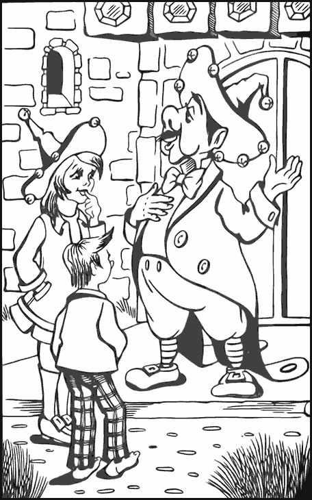 Иллюстрация к книге — Джон Нил. Дженни Джик в Стране Оз. Лаймен Фрэнк Баум. Королева Зикси из страны Икс [i_054.jpg]