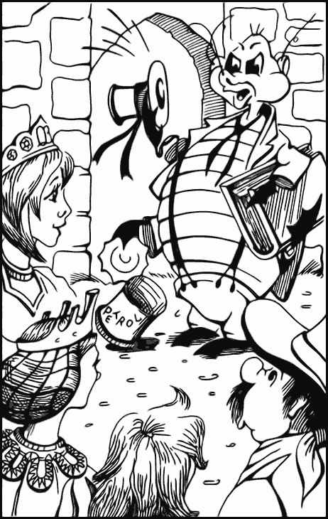 Иллюстрация к книге — Джон Нил. Дженни Джик в Стране Оз. Лаймен Фрэнк Баум. Королева Зикси из страны Икс [i_060.jpg]