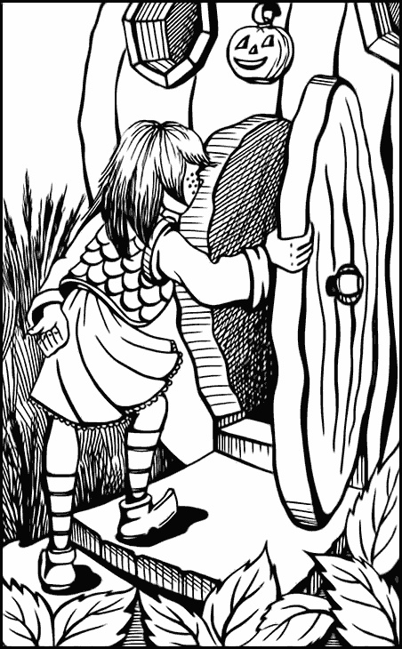 Иллюстрация к книге — Джон Нил. Дженни Джик в Стране Оз. Лаймен Фрэнк Баум. Королева Зикси из страны Икс [i_066.jpg]