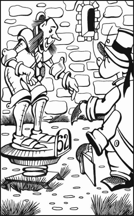 Иллюстрация к книге — Джон Нил. Дженни Джик в Стране Оз. Лаймен Фрэнк Баум. Королева Зикси из страны Икс [i_081.jpg]