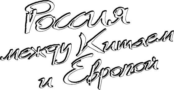 Иллюстрация к книге — Куда пойдет Путин? Россия между Китаем и Европой [image2.jpg]