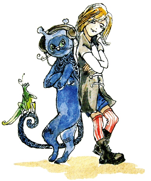 Иллюстрация к книге — Соня и Сеня. Путешествие между мирами [titul.jpg]