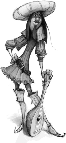 Иллюстрация к книге — Как стать героем [_00bard.jpg]