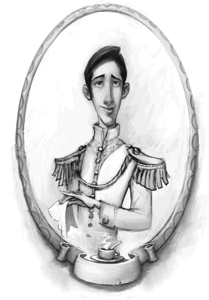 Иллюстрация к книге — Как стать героем [_01fredrickportrait.jpg]