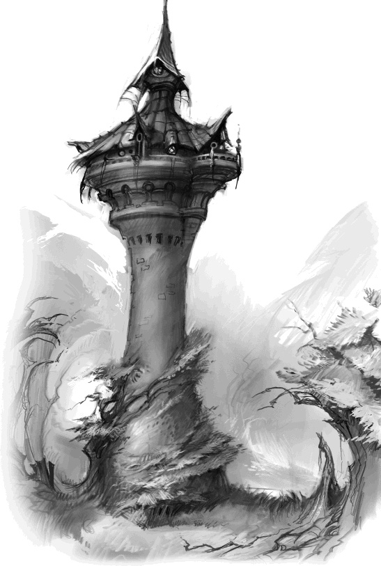 Иллюстрация к книге — Как стать героем [_02tower.jpg]