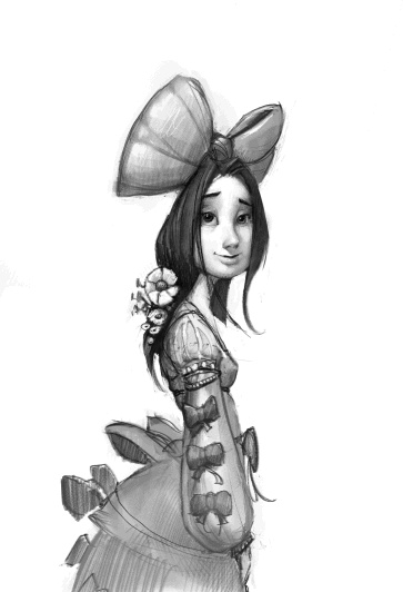 Иллюстрация к книге — Как стать героем [_06snowwhiteportrait.jpg]