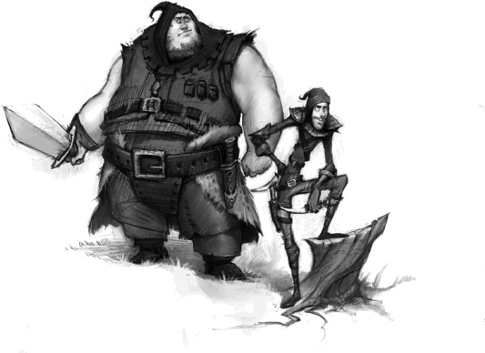 Иллюстрация к книге — Как стать героем [_08horaceandneville.jpg]