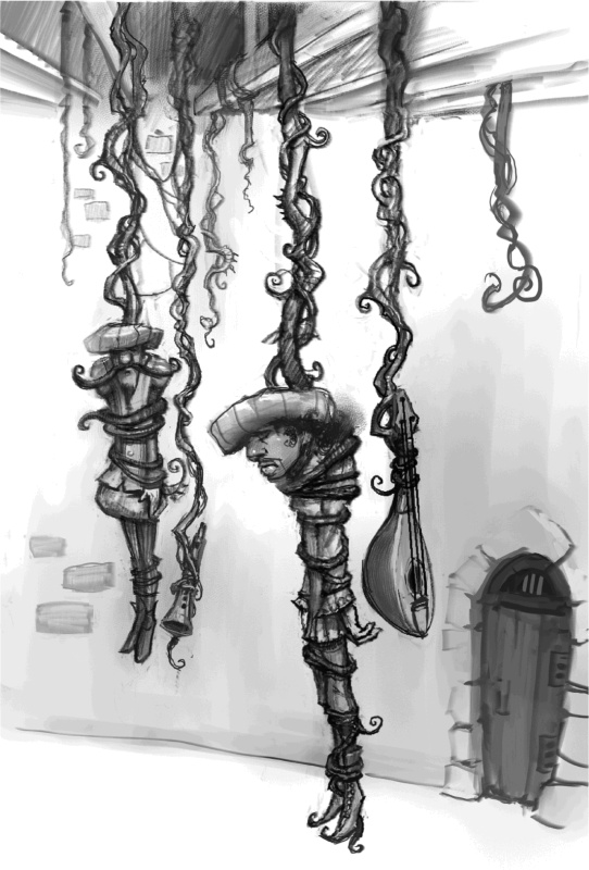 Иллюстрация к книге — Как стать героем [bardshangingfinal.jpg]