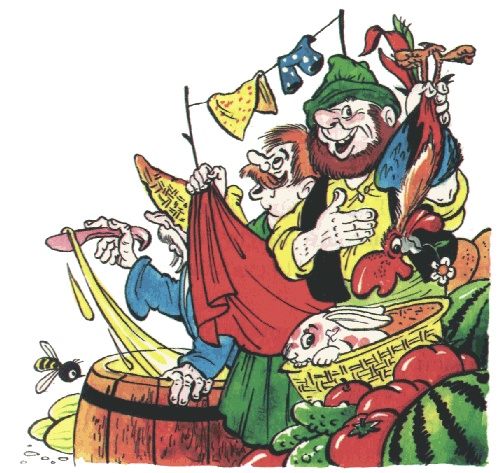 Иллюстрация к книге — Путешествие домовенка Кузьки [i_007.jpg]