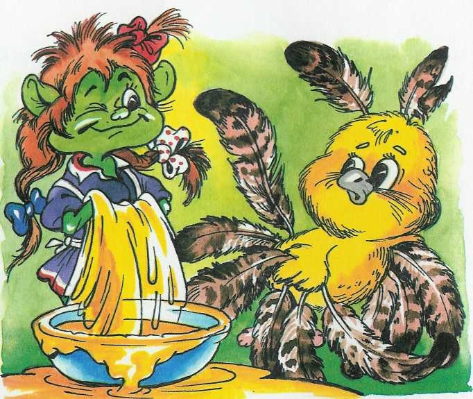 Иллюстрация к книге — Как Кузька учил цыпленка летать [doc2fb_image_0200000a.jpg]