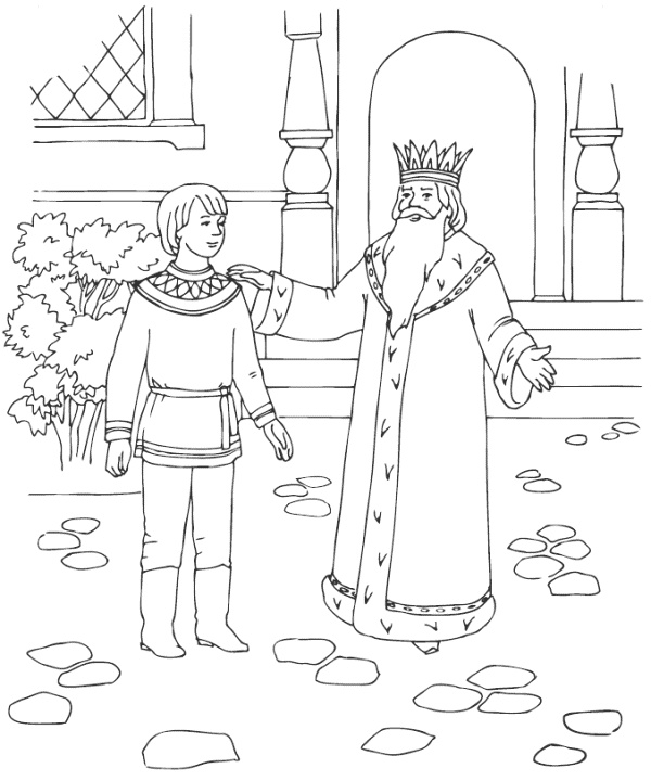 Иллюстрация к книге — О семи мудрецах и о юноше [i_009.jpg]