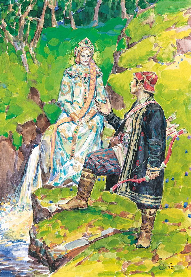 Иллюстрация к книге — Павел Бажов. Сказы [i_025.jpg]