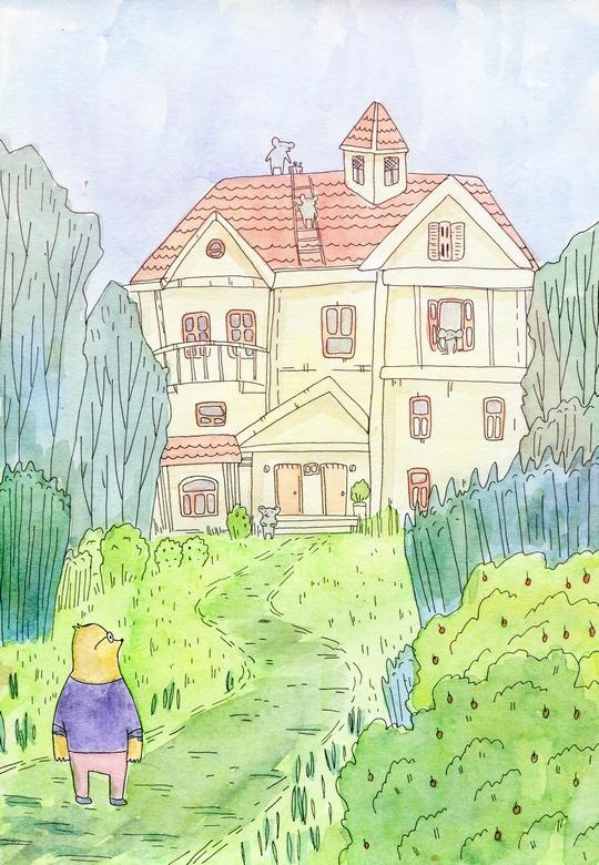 Иллюстрация к книге — Крот Филипп и мышка По [i_007.jpg]