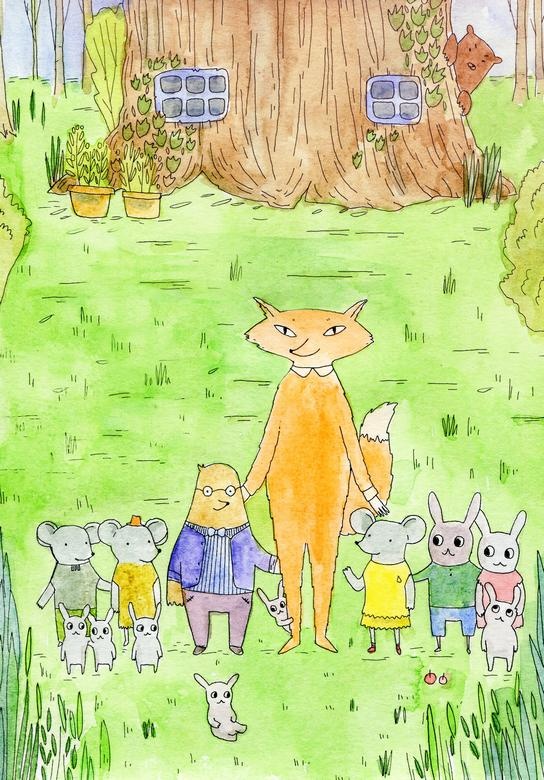 Иллюстрация к книге — Крот Филипп и мышка По [i_009.jpg]