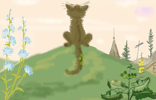 Иллюстрация к книге — Одомашнивание кота Мурзика [i_001.jpg]