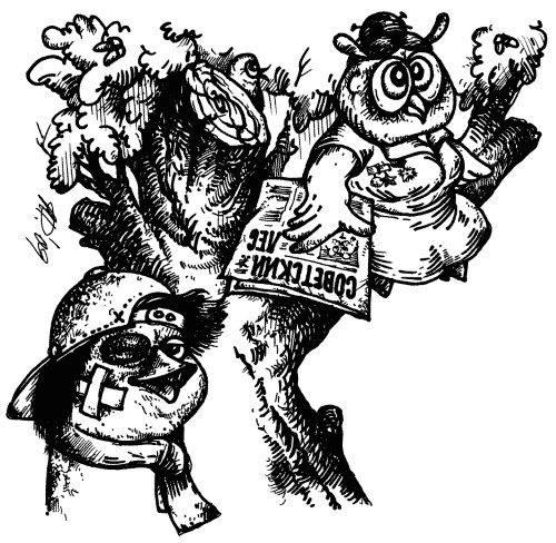 Иллюстрация к книге — Птичка Пеночка с пеньком [i_011.jpg]