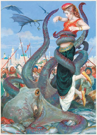 Иллюстрация к книге — Заколдованная принцесса [i_001.jpg]