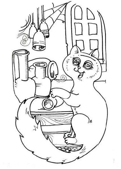 Иллюстрация к книге — Кошка и ветер [i_003.jpg]