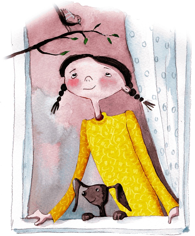 Иллюстрация к книге — Большая маленькая девочка. История двенадцатая. Осторожно, день рождения! [i_005.jpg]