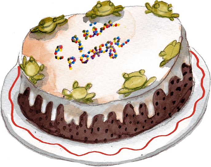 Иллюстрация к книге — Большая маленькая девочка. История двенадцатая. Осторожно, день рождения! [i_007.jpg]