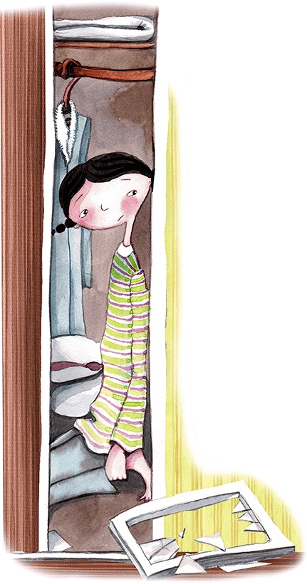 Иллюстрация к книге — Большая маленькая девочка. История двенадцатая. Осторожно, день рождения! [i_011.jpg]