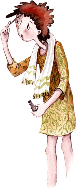 Иллюстрация к книге — Большая маленькая девочка. История двенадцатая. Осторожно, день рождения! [i_014.jpg]