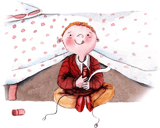 Иллюстрация к книге — Большая маленькая девочка. История двенадцатая. Осторожно, день рождения! [i_017.jpg]