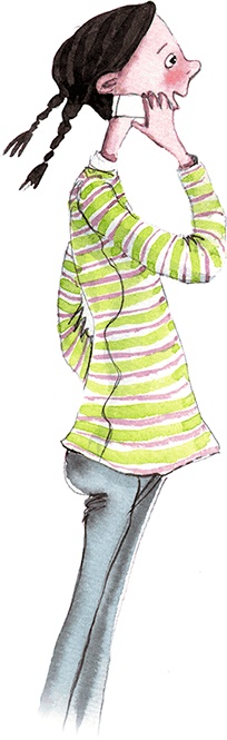 Иллюстрация к книге — Большая маленькая девочка. История двенадцатая. Осторожно, день рождения! [i_018.jpg]