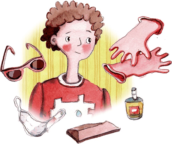 Иллюстрация к книге — Большая маленькая девочка. История двенадцатая. Осторожно, день рождения! [i_025.jpg]