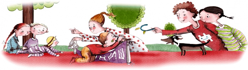 Иллюстрация к книге — Большая маленькая девочка. История двенадцатая. Осторожно, день рождения! [i_036.jpg]