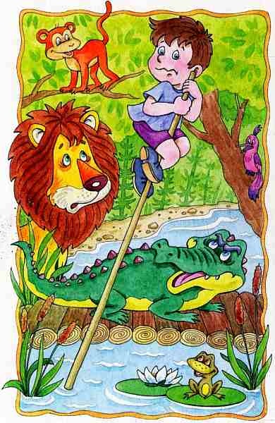 Иллюстрация к книге — Калоша Волшебника, или Занимательное пособие по правилам поведения [i_015.jpg]