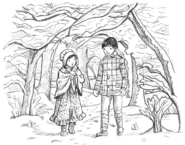 Иллюстрация к книге — Рождественские истории. Девочка с портрета [ww_15copy.jpg]