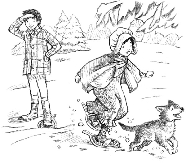 Иллюстрация к книге — Рождественские истории. Девочка с портрета [ww_24copy.jpg]