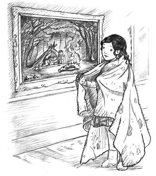 Иллюстрация к книге — Рождественские истории. Девочка с портрета [ww_4copy.jpg]