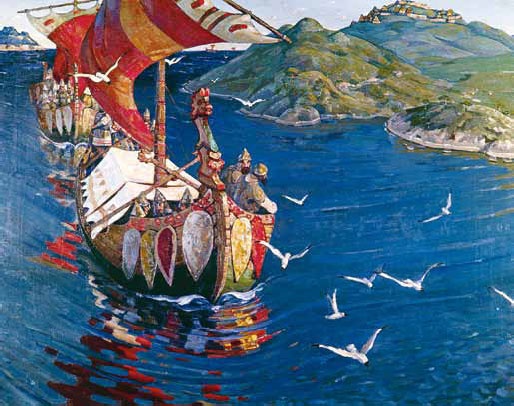 Иллюстрация к книге — Легендарные полководцы древности. Олег. Добрыня. Святослав [_5.jpg]