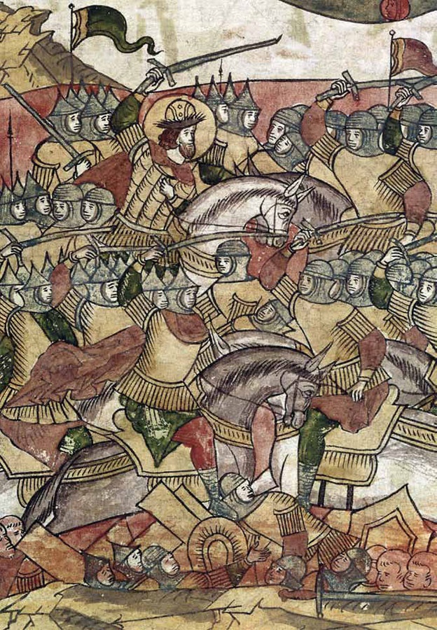 Иллюстрация к книге — Святые заступники Руси. Александр Невский, Дмитрий Донской, Довмонт Псковский, Владимир Серпуховской [_12.jpg]