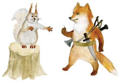 Иллюстрация к книге — Сказки и Рождественские истории в лицах [i_039.jpg]