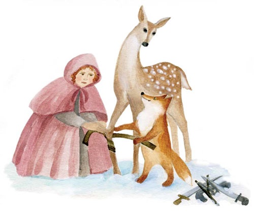 Иллюстрация к книге — Сказки и Рождественские истории в лицах [i_040.jpg]