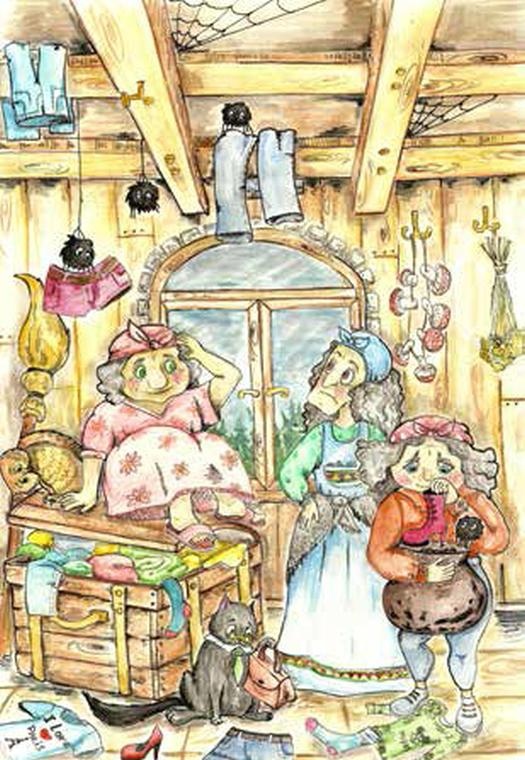 Иллюстрация к книге — Приключения Бабок Ёжек и друзей из Сказочного леса [_05.jpg]