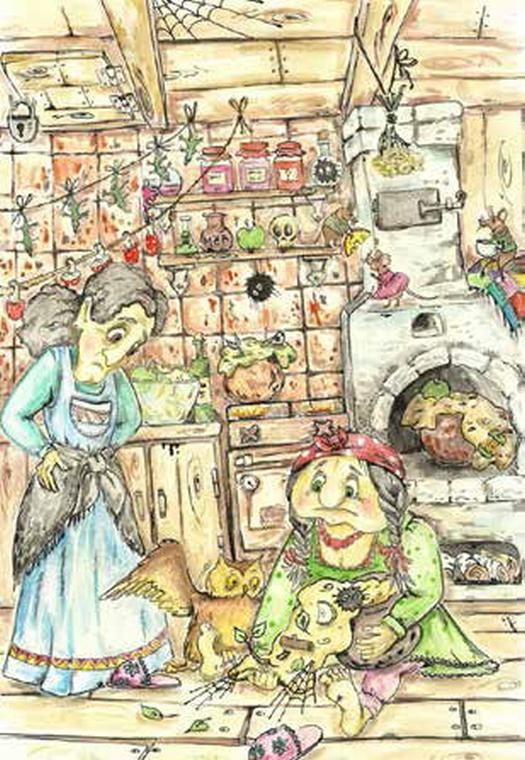 Иллюстрация к книге — Приключения Бабок Ёжек и друзей из Сказочного леса [_08.jpg]