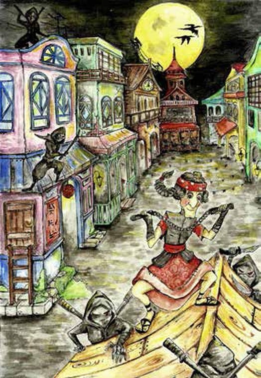 Иллюстрация к книге — Приключения Бабок Ёжек и друзей из Сказочного леса [_15.jpg]