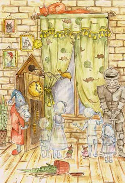 Иллюстрация к книге — Приключения Бабок Ёжек и друзей из Сказочного леса [_17.jpg]