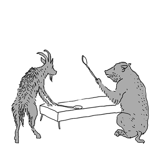 Иллюстрация к книге — Вдруг охотник выбегает [i_002.jpg]