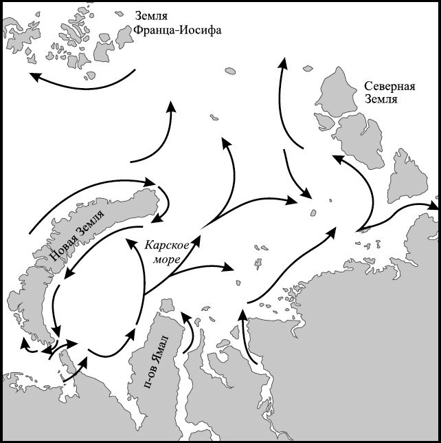 Иллюстрация к книге — Изнанка белого. Арктика от викингов до папанинцев [_084_2.jpg]