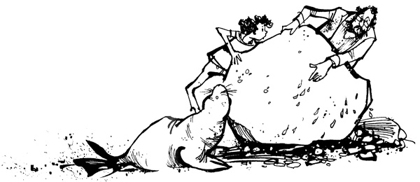 Иллюстрация к книге — Урмель, который приплыл на льдине [i_014.jpg]